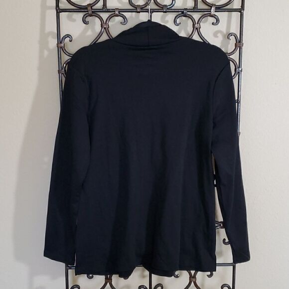 ISAAC MIZRAHI Mock Pima Turtleneck - Medium - Picture 3 of 7
